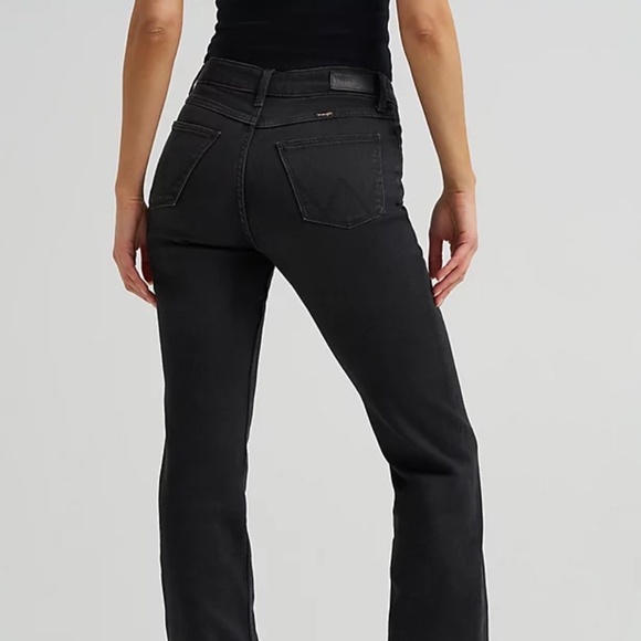 NWT, Wrangler High Rise Bold Boot Jean, Women’s Sz 10, Black, Best Seller - Picture 4 of 9